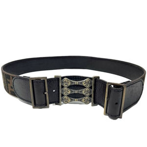 Rare Vintage Fendi Monogram Belt